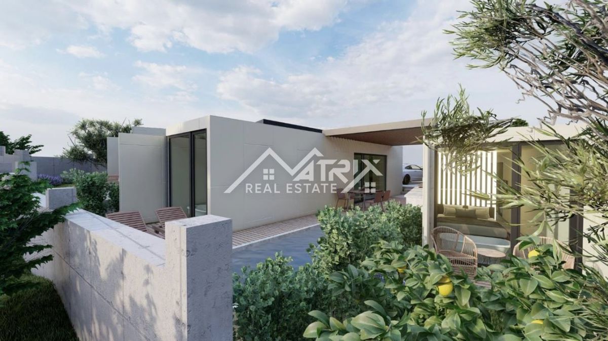 Marčana okolica, Modularna hiša z bazenom in teraso