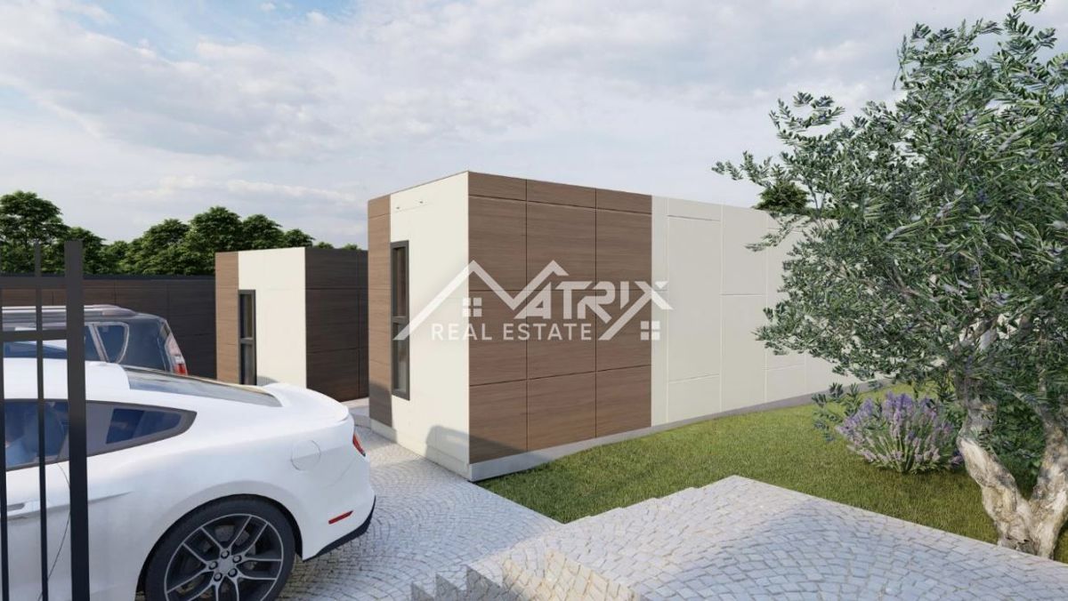 Marčana okolica, Modularna hiša z bazenom in teraso