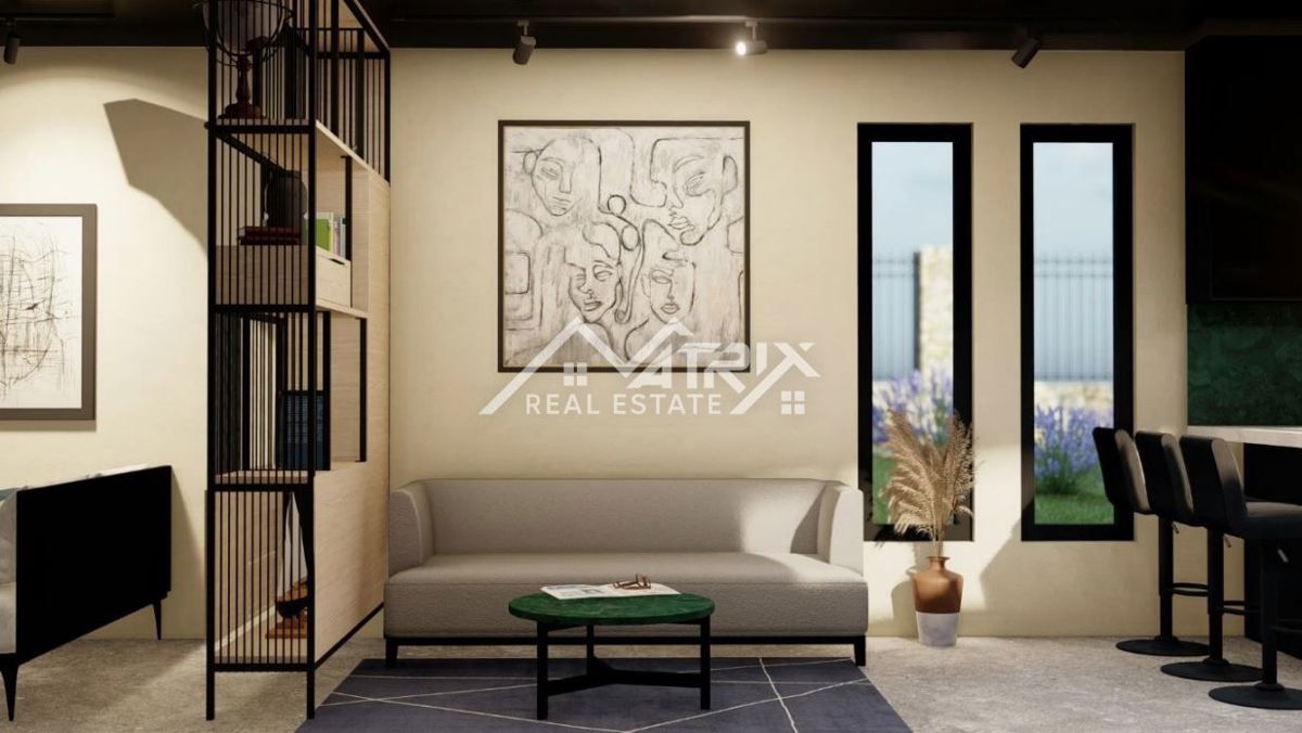 Marčana okolica, Modularna hiša z bazenom in teraso