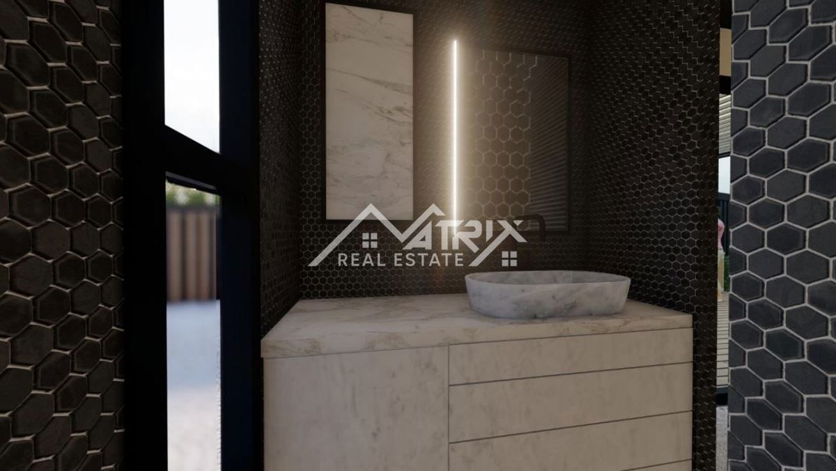 Marčana okolica, Modularna hiša z bazenom in teraso