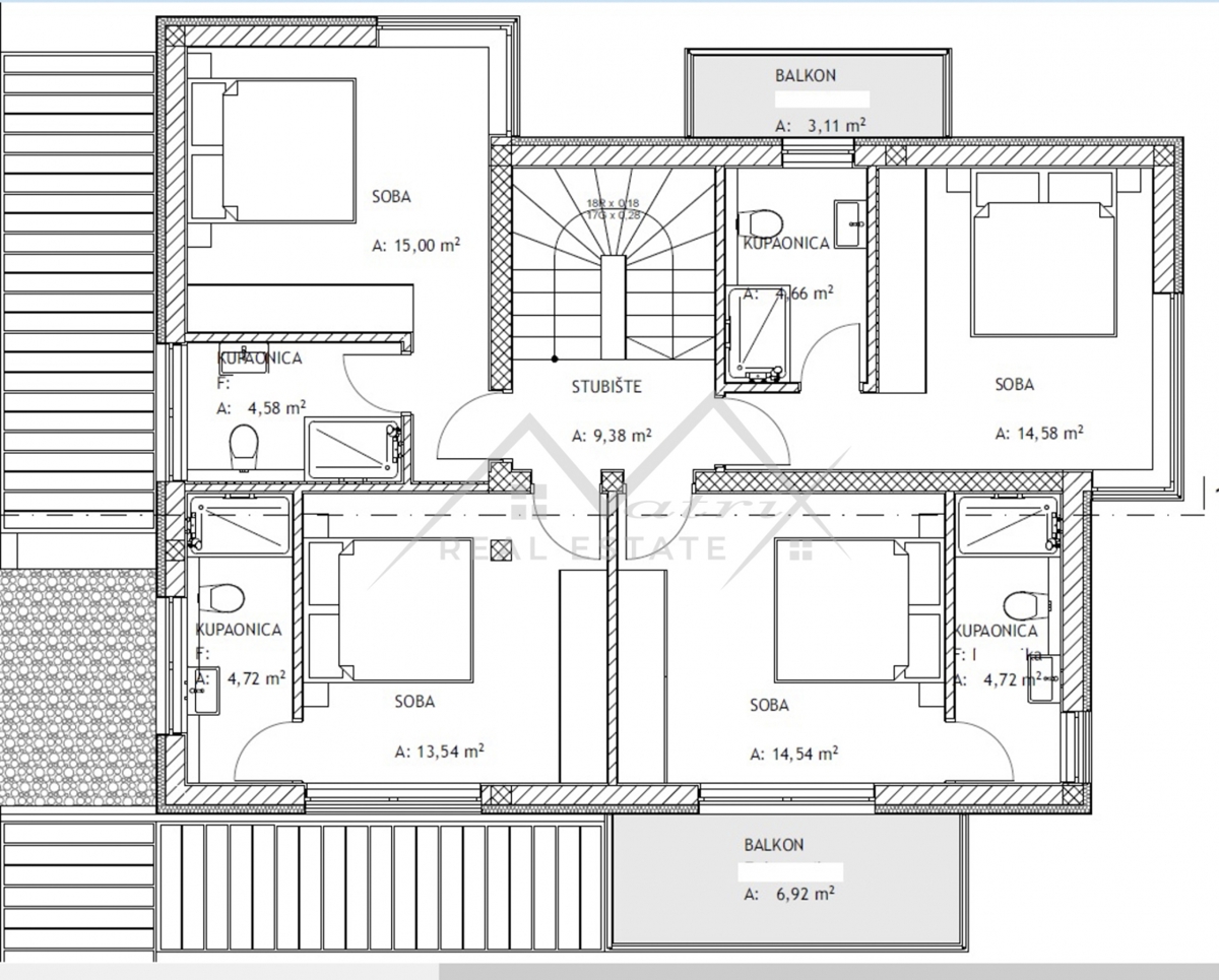 Hiša Poreč, 200m2