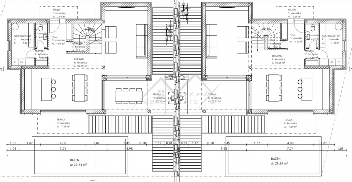 Hiša Poreč, 200m2