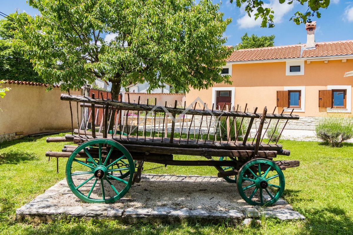 Žminj okolica, prostorna vila z bazenom v mirni lokaciji