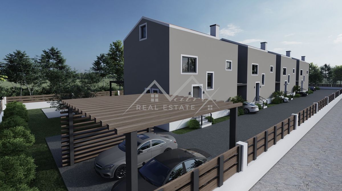 Poreč okolica, moderna prostorna hiša na mirni lokaciji