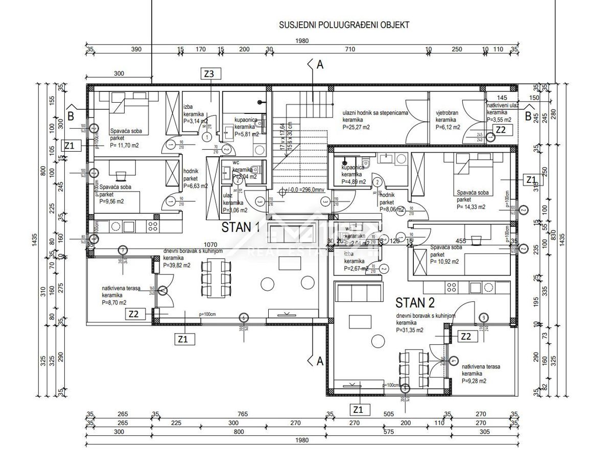 Stanovanje Rovinj, 83,54m2