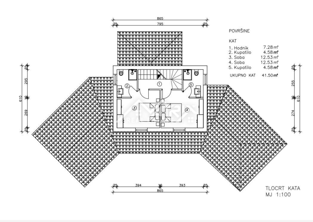 Svetvinčent, gradbena parcela s projektom