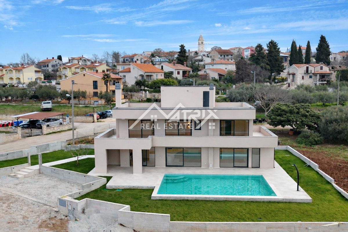 Poreč okolica, luksuzna hiša z bazenom