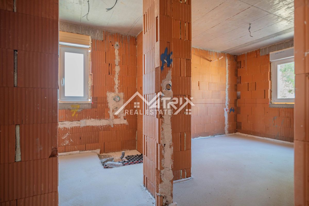 Medulin, penthouse s panoramskim razgledom, prvi vrsti do morja