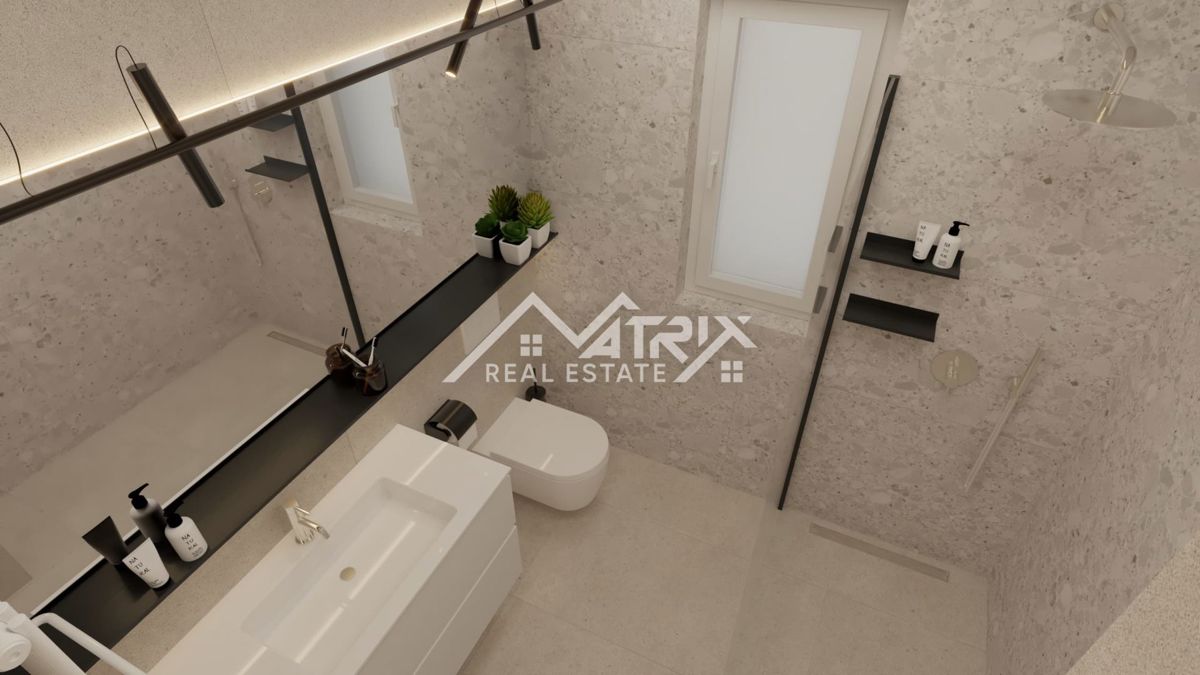 Medulin, penthouse s panoramskim razgledom, prvi vrsti do morja