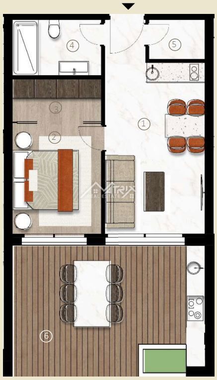 Novigrad Stanovanje z odprtim pogledom na morje! Novogradnja