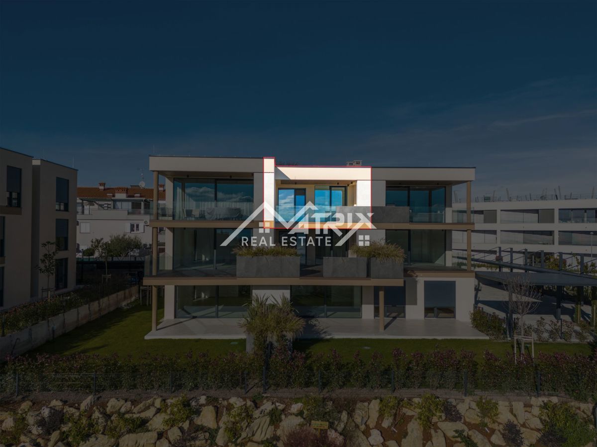 Novigrad Stanovanje z odprtim pogledom na morje! Novogradnja