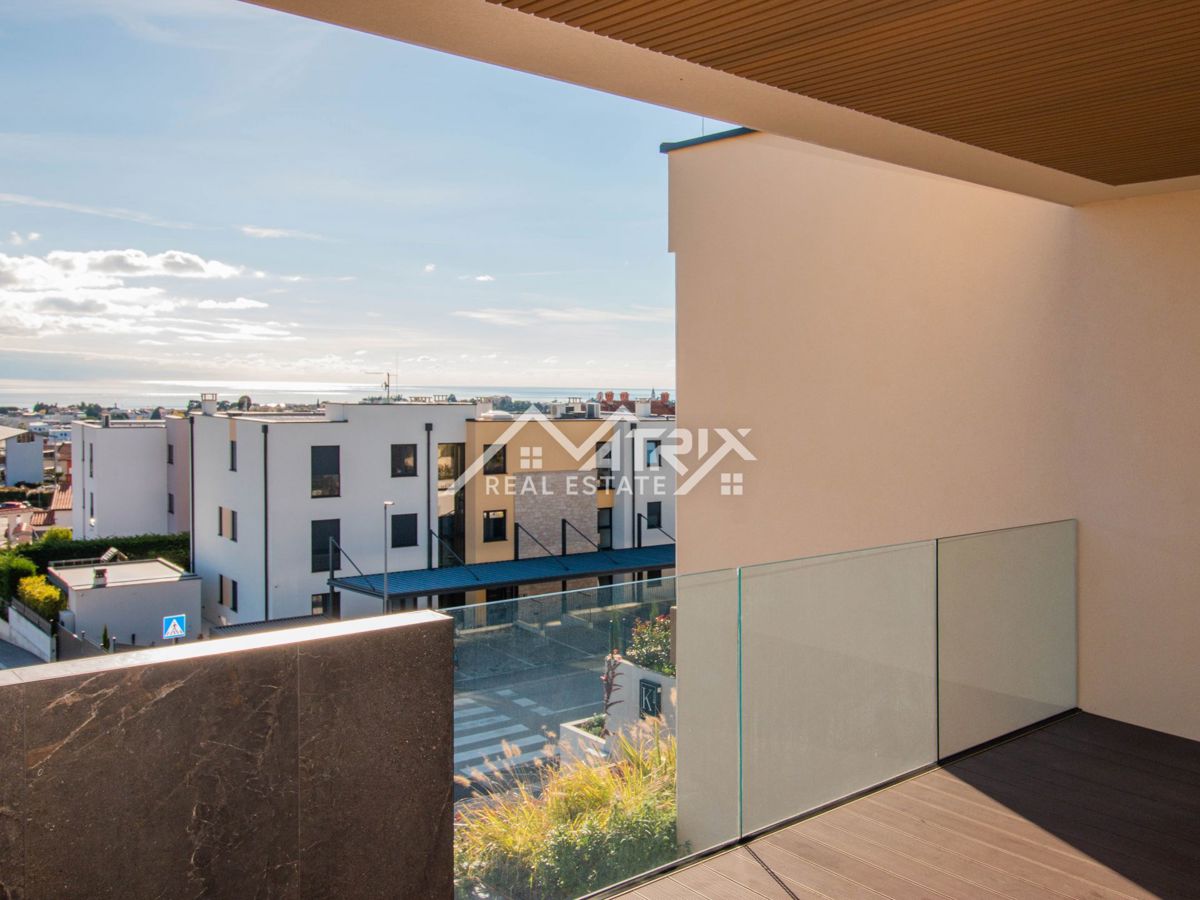 Novigrad Stanovanje z odprtim pogledom na morje! Novogradnja