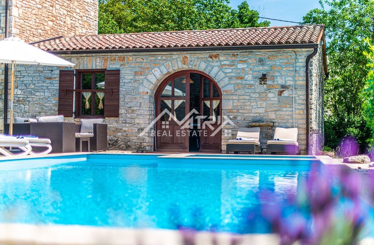 Območje Svetvinčenta, avtohtona istrska vila z bazenom!