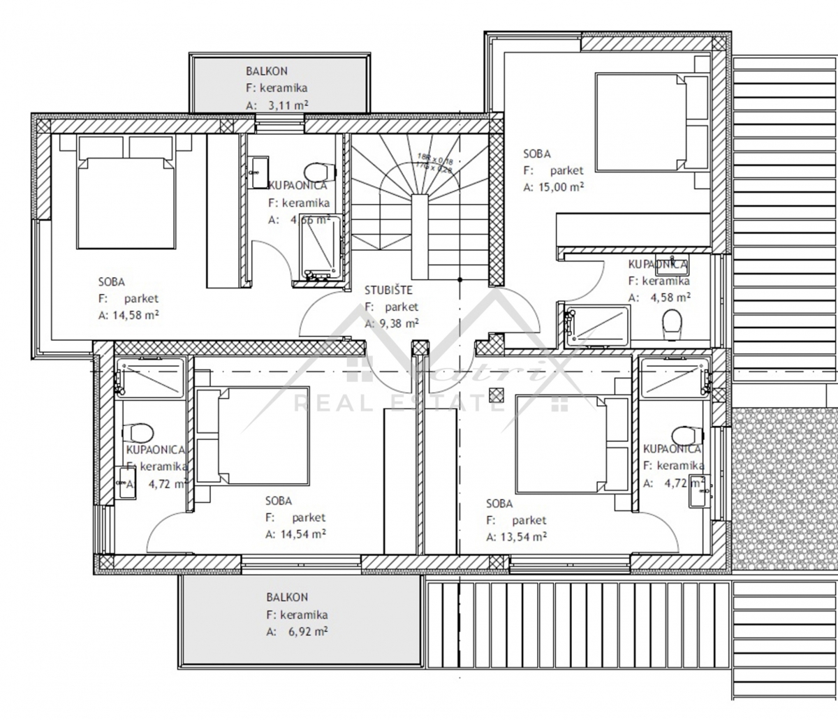 Hiša Poreč, 250m2