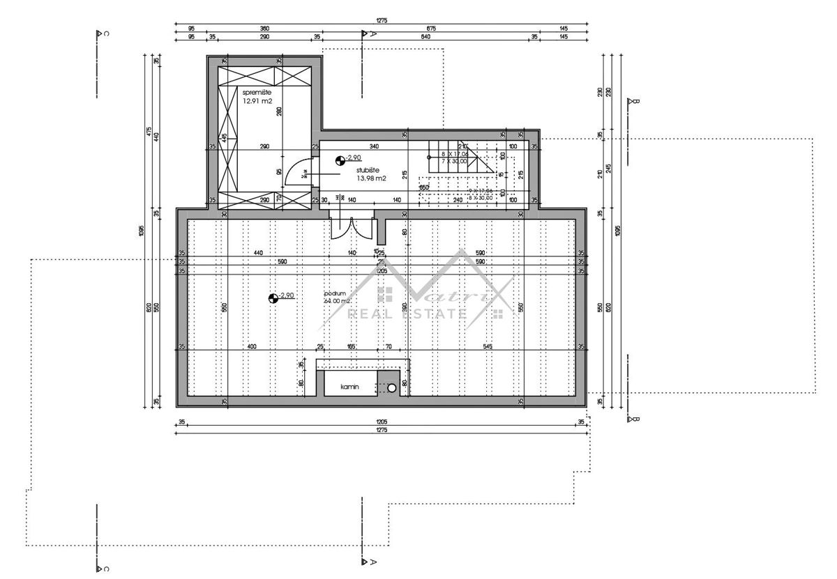 Hiša Svetvinčenat, 400m2