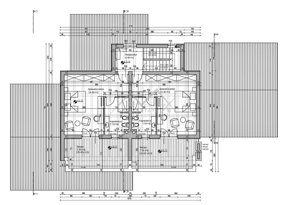 Hiša Svetvinčenat, 400m2