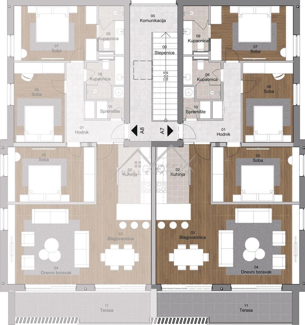 Stanovanje Labin, 112m2