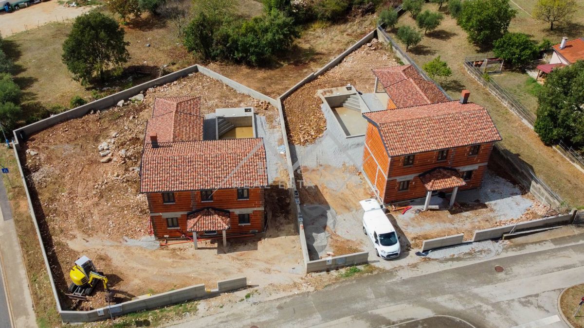 Okolica Poreča, istrska vila z odprtim pogledom na morje