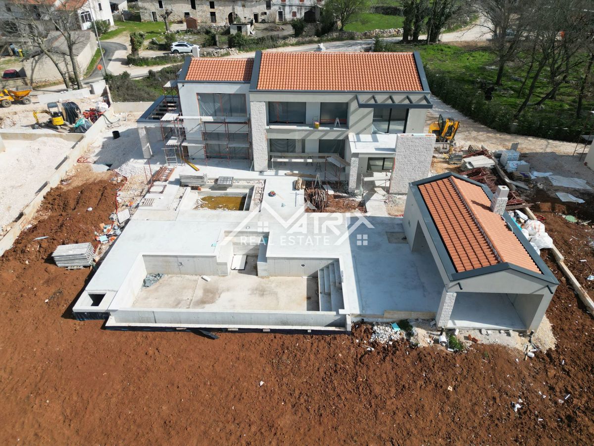 Poreč okolica, luksuzna vila s panoramskim razgledom