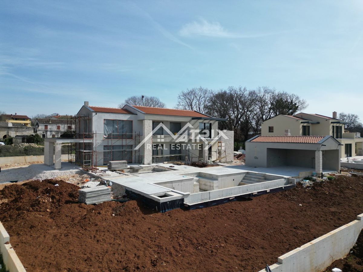 Poreč okolica, luksuzna vila s panoramskim razgledom