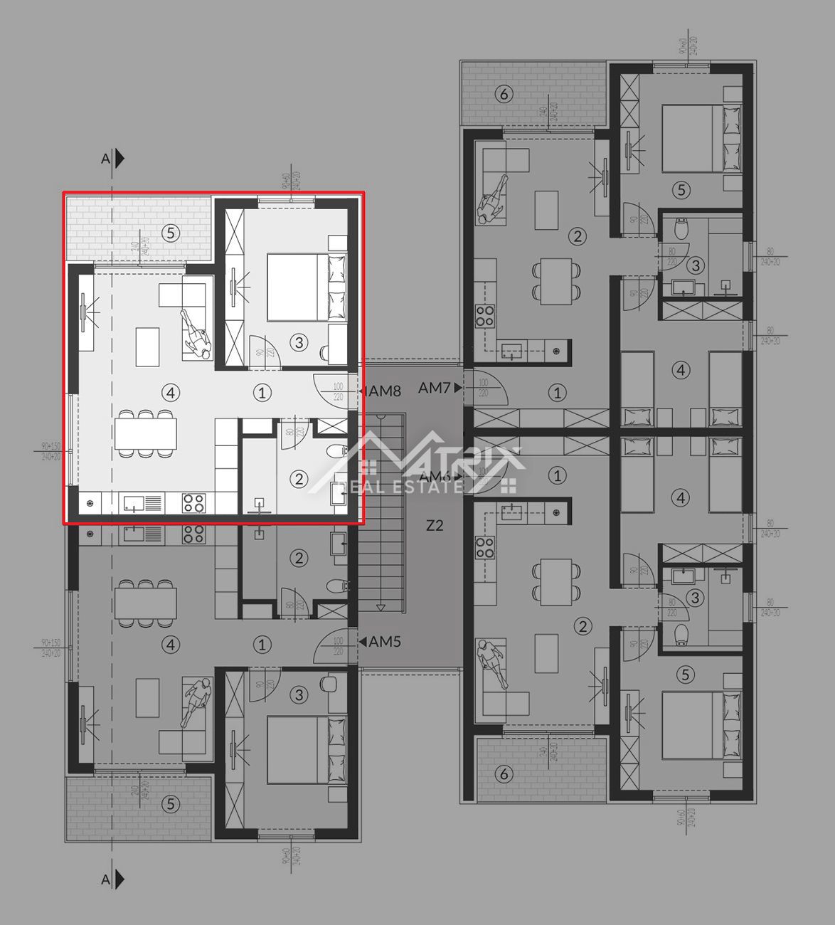 Medulin, apartma s čudovitim pogledom na morje