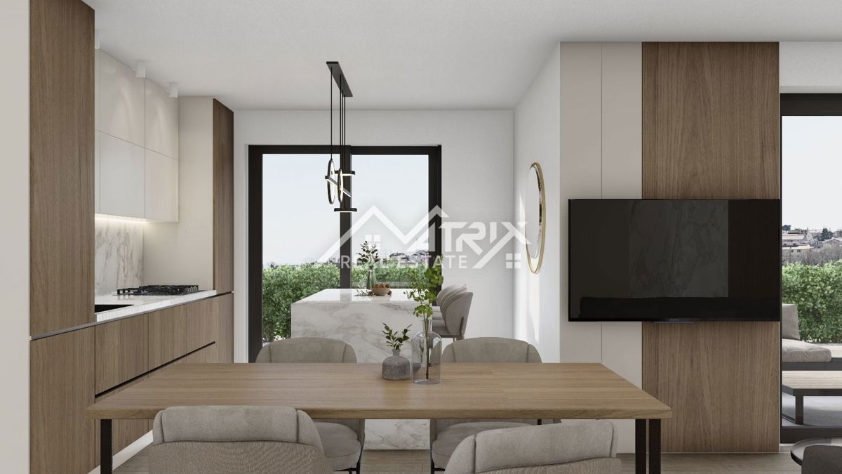 Okolica Poreča – Sodobno stanovanje v gradnji z odlično energetsko učinkovitostjo