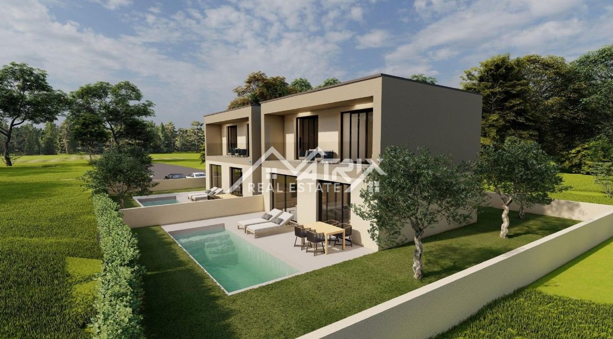 Okolica Poreča, hiša z bazenom na odlični lokaciji