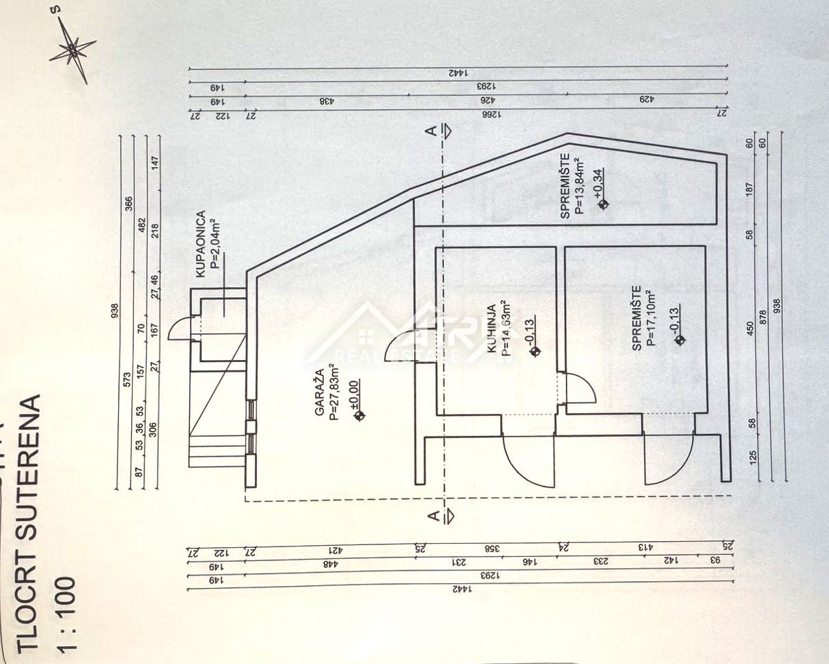 Novigrad okolica, dvojček s pogledom na morje