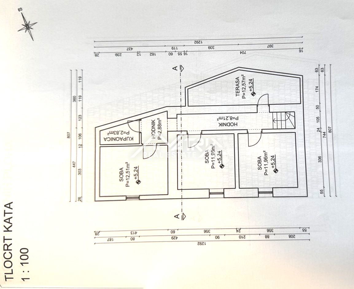 Novigrad okolica, dvojček s pogledom na morje