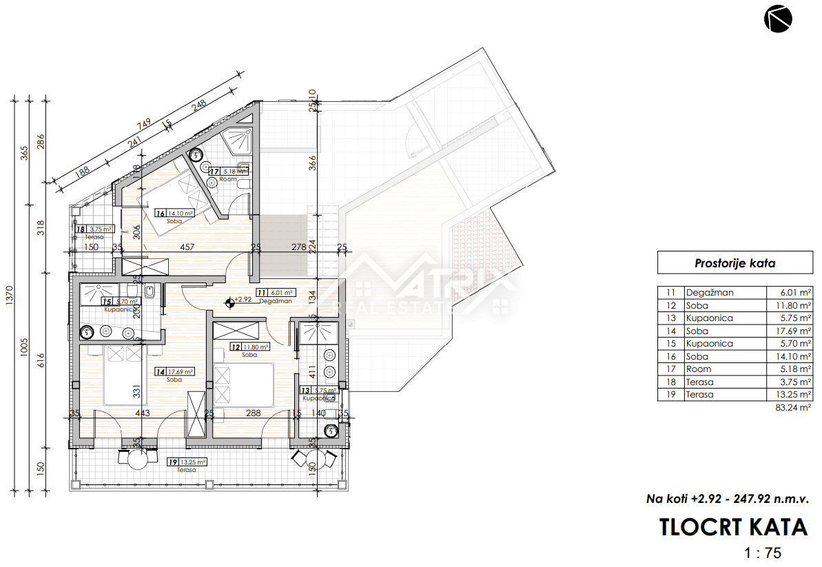Poreč okolica,  Luksuzna vila z bazenom in pogledom na morje