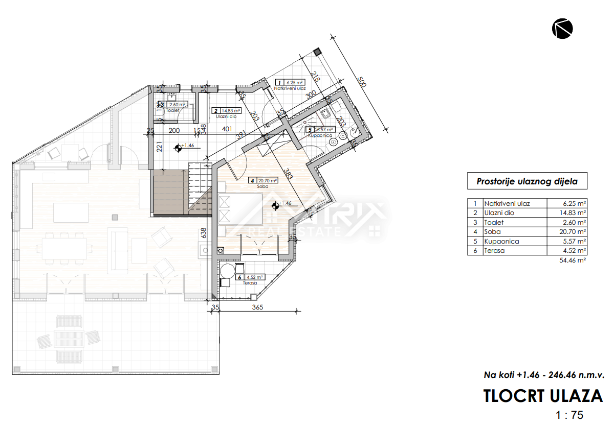 Poreč okolica,  Luksuzna vila z bazenom in pogledom na morje