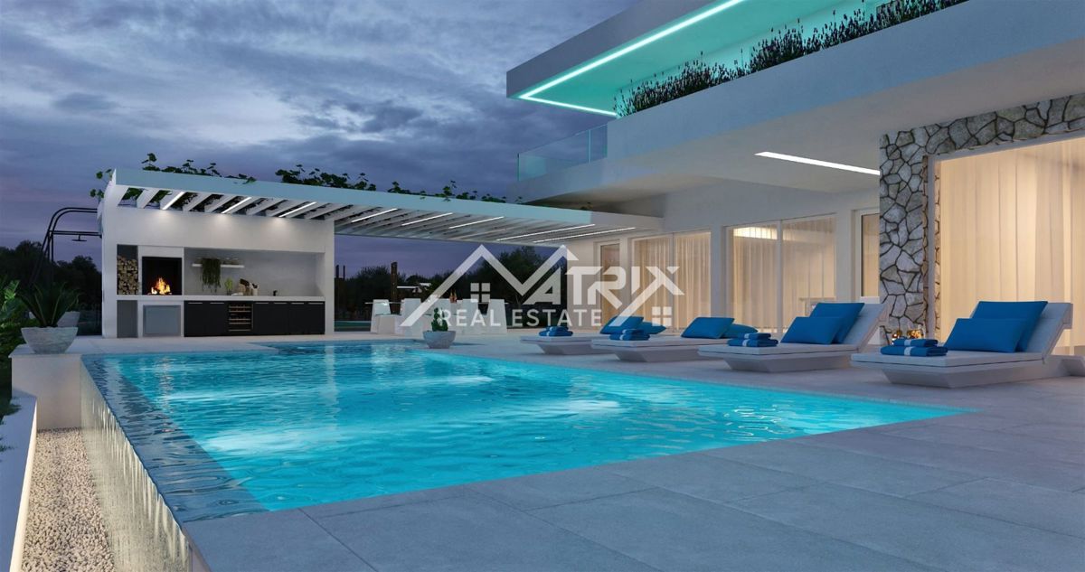 Poreč, Ekskluzivna vila z bazenom in pogledom na morje