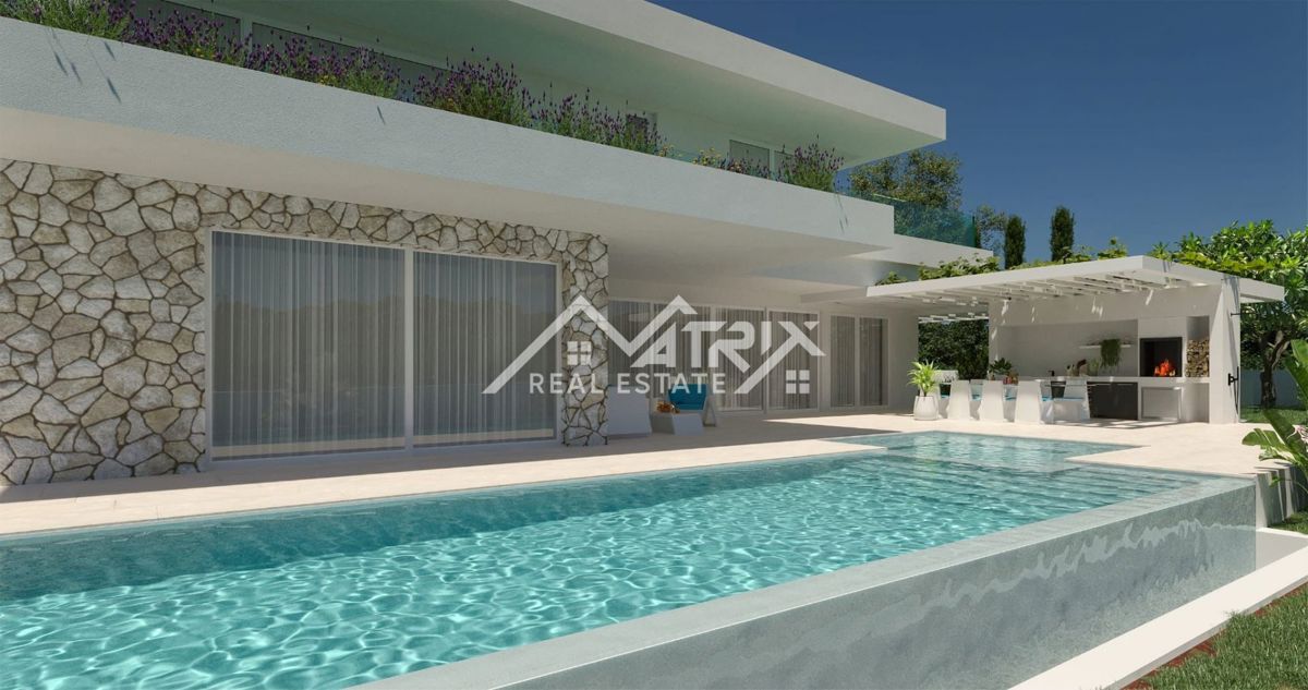 Poreč, Ekskluzivna vila z bazenom in pogledom na morje