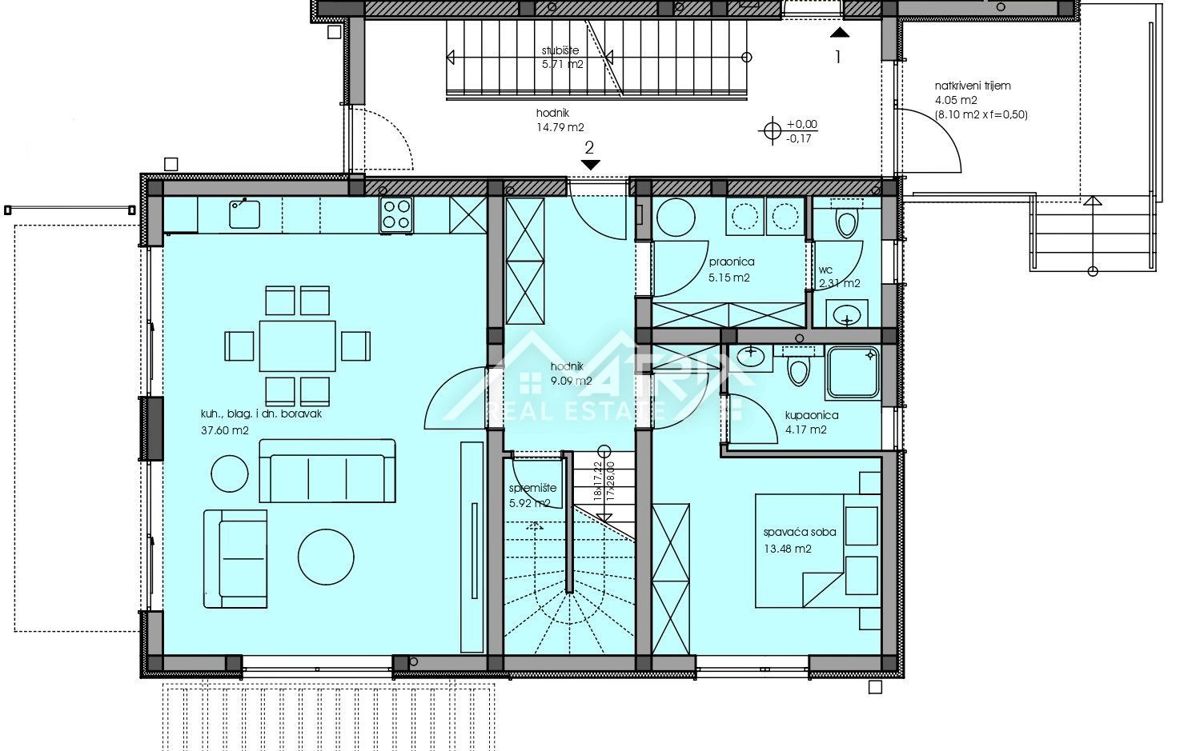 Poreč, moderno stanovanje z bazenom in pogledom na morje!