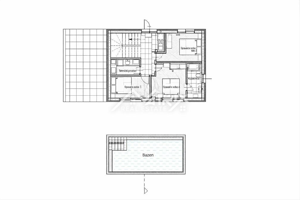 Novigrad okolica, samostojna hiša z bazenom