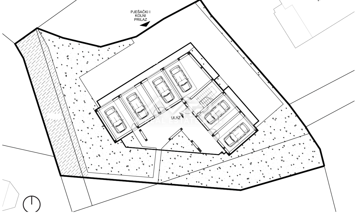 Peroj, stanovanje 2 spalnici, terasa in garaža, pogled morje