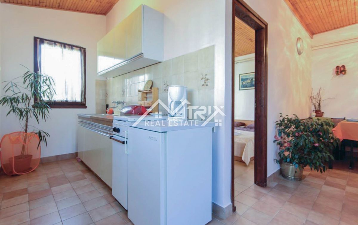 Šišan, hiša z apartmaji in velikim vrtom