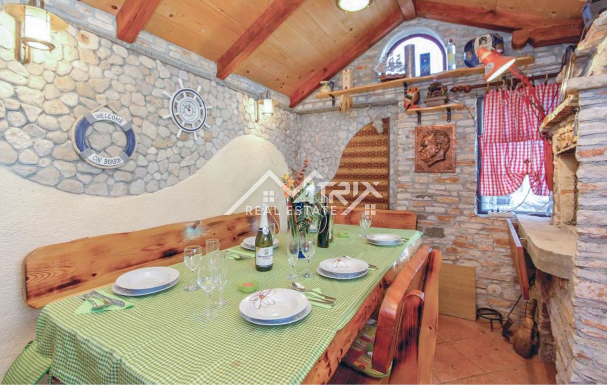 Šišan, hiša z apartmaji in velikim vrtom