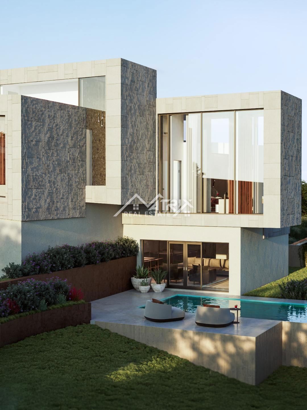 Poreč okolica – zazidljivo zemljišče z dovoljenjem za dvojček in pogledom na morje