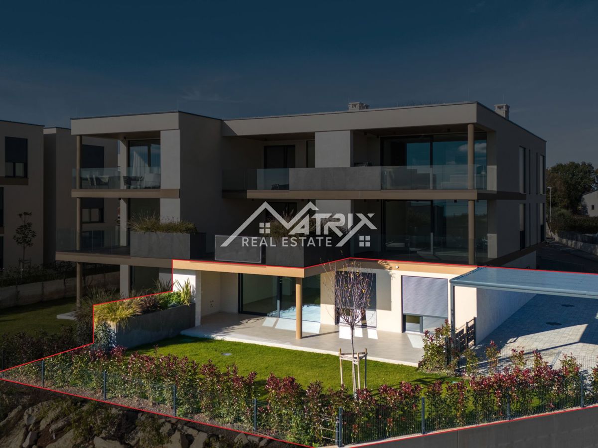 Novigrad, Stanovanje v pritličju s pogledom na morje, Novo!