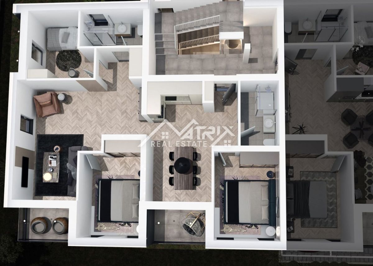 Pula, novo 3-sobno stanovanje! MOŽNOST NAKUPA NA KREDIT