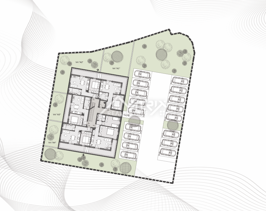 Pula okolica, pritlično stanovanje s teraso in 2 parkirnima mestoma