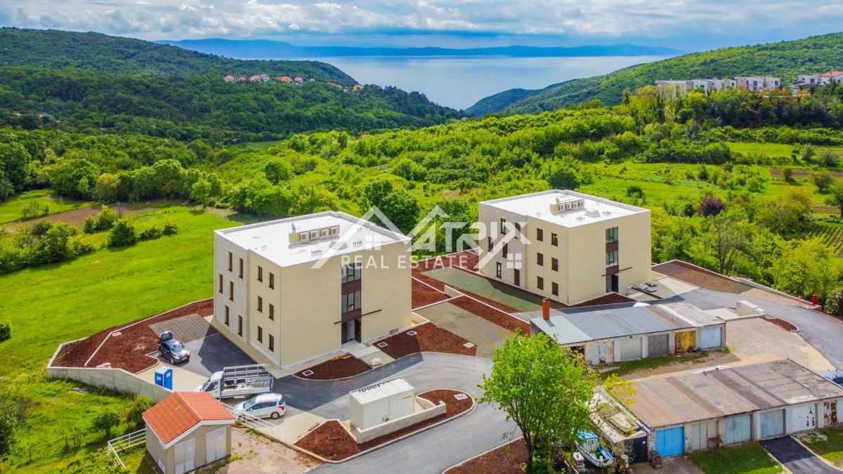 Labin, penthouse s pogledom na morje in staro mestno jedro