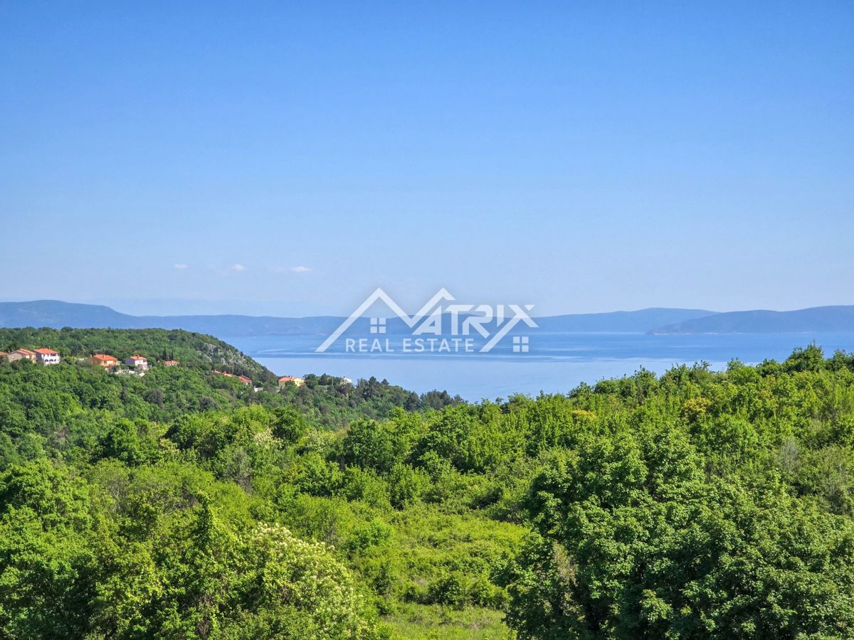 Labin, penthouse s pogledom na morje in staro mestno jedro