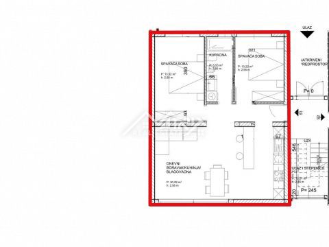 Novigrad, pritličje stanovanje z vrtom