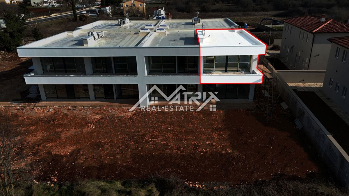 Rovinj okolica, stanovanje z dvema spalnicama v prvem nadstropju