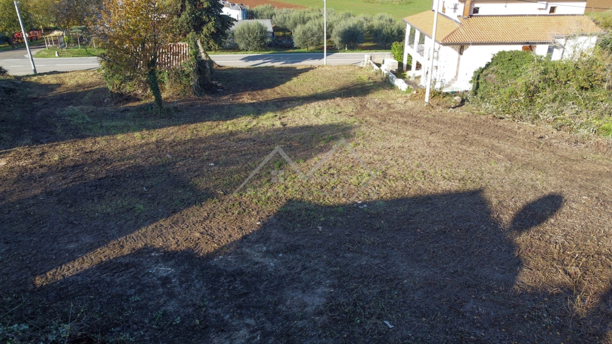 Poreč, okolica, Gradbeno zemljišče s pogledom na morje