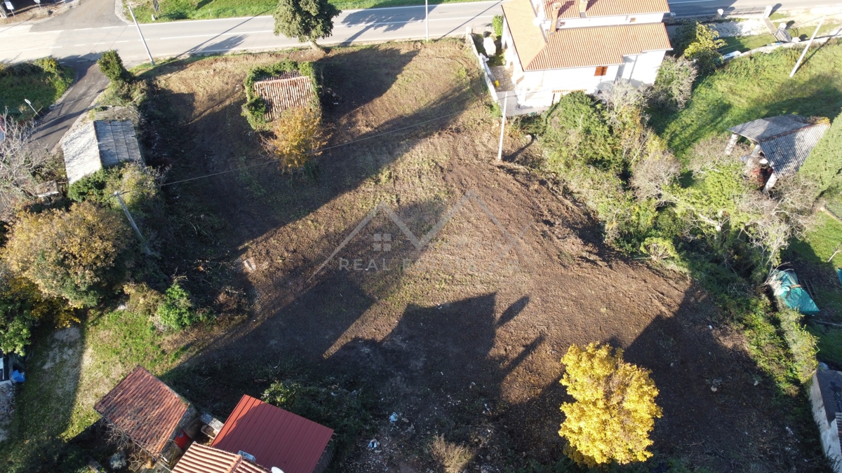 Poreč, okolica, Gradbeno zemljišče s pogledom na morje