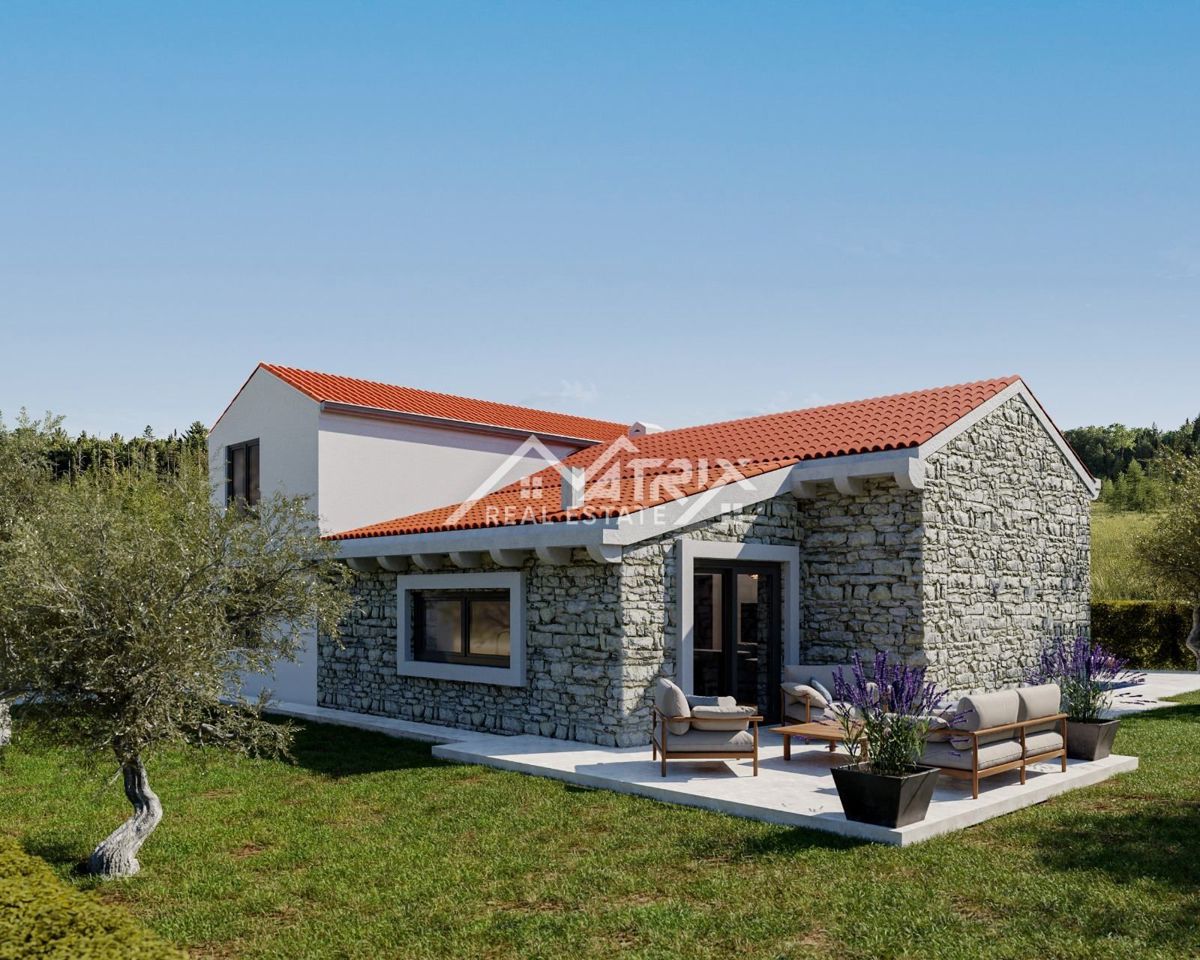 Svetvinčenat, Vila s bazenom v srcu Istre