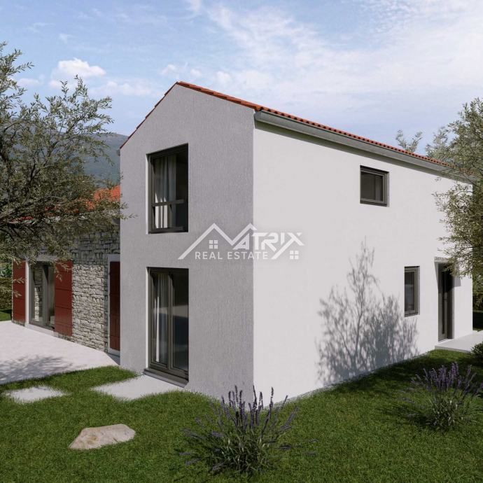 Svetvinčenat, Vila s bazenom v srcu Istre